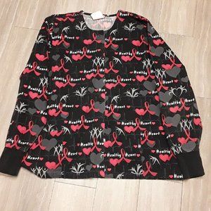 UA Scrubs Long Sleeved Scrub Top